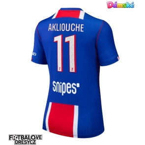 Paris Saint-Germain Maghnes Akliouche #11 Dámské Domácí Dres 2026-27 Krátký Rukáv